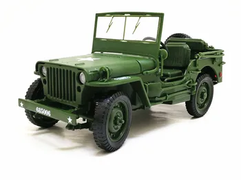1:18 Vojaške Taktike Zlitine Diecast Modela Avtomobila Odpiranje Kapuco Plošče, Da Razkrije Motor Za Otroke Darilo Igrače
