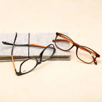 Smole Obravnavi Očala TR90 Ultra Lahka Presbyopic Očala Moški Ženske Anti-slip Daljnovidnost Očala Očala Dioptrije +100