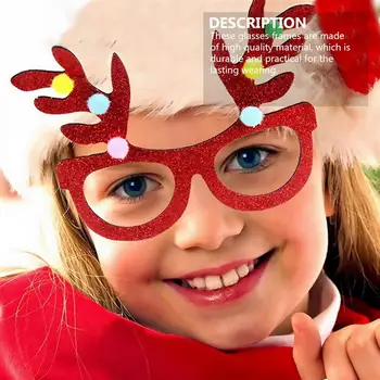 14pcs Božič Slog Očala Okvirji Smešno Očala Dekoracijo za Fotografiranje Prop Prop Kostum