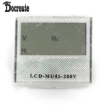 AC 80-300V 3in1 LCD Čas Napetost Frekvenca Combo Meter Za Generator