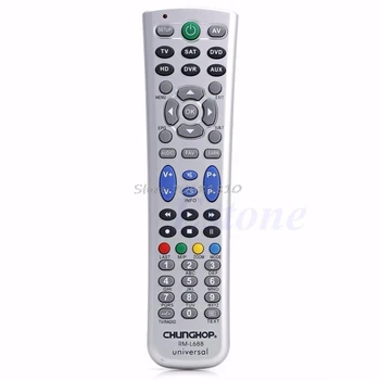 Univerzalni Smart Remote Control Regulator Z Naučijo Funkcijo Za TV, DVD, SAT CBL Padec Ladijskega prometa