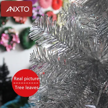 240 cm Božično drevo white silver umetno Božično drevo Božični okraski za dom, Božični okraski brezplačna dostava