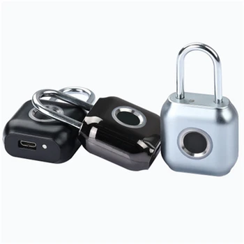 YEELOCK Smart Prstnih Zaklepanje Vrat, Ključavnice USB Polnjenje Nepremočljiva brez ključa Anti Theft Potovalne Prtljage Predal Varnostna Ključavnica