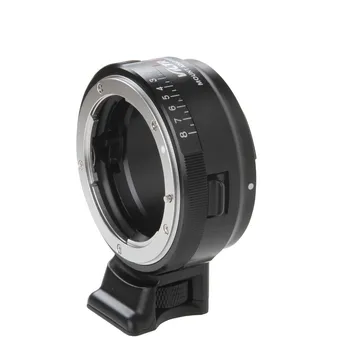 Viltrox NF-NEX Objektiva Adapter w/ Stojalo, Zaslonke Obroček za Nikon F AF-S AI G Objektiv za Sony E NEX Fotoaparat A7 A7R NEX 7 6 5 3