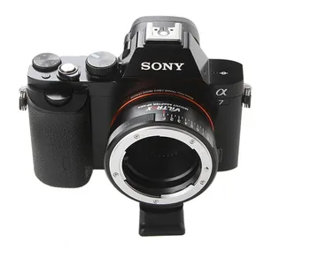 Viltrox NF-NEX Objektiva Adapter w/ Stojalo, Zaslonke Obroček za Nikon F AF-S AI G Objektiv za Sony E NEX Fotoaparat A7 A7R NEX 7 6 5 3
