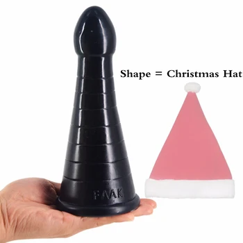 FAAK Big analni butt plug Črno dildo adult sex igrače za žensko samozadovoljevanje vagine, G spot stimulater Anus Massager Erotična Trgovina