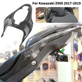 Za Kawasaki Z900 Zadnji del ob Sedežu Oklep Prekrivala Ploščo Trim Plošča Rep Kritje Ogljikovih Vlaken Ducktail ZR900 Z 900 2017 2018 2019