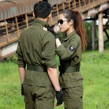 Zunanji Vojaške Uniforme Taktično Lovska Oblačila Za Moške Uniforme Militar Boj Proti Enotno Tovora Hlače Prikrivanje Oblačila Ženski