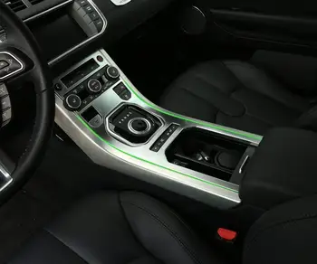 Za Land Rover Range Rover Evoque 2012-2018 ABS Mat sredinski Konzoli, Prestavna Plošča Pokrov Trim