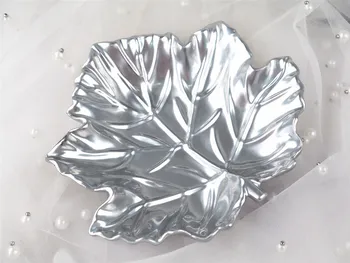 DIY Kristalno Epoksi Smolo Silikonsko Plesni Maple Leaf Pepelnik Pladenj Krožnik Silikonski Ogledalo Plesni Plesni Smole