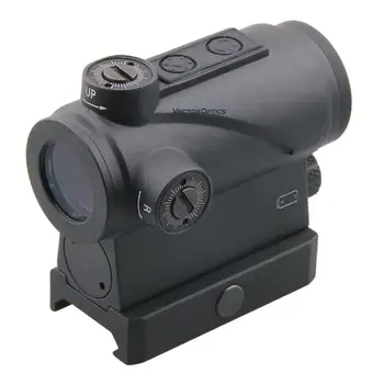 Vector Optics Stotnik 1x20 Taktično Red Dot Področje Reflex Sight 40000 Ur Runtime Preizkušen Na Pravega Strelnega orožja Šok Dokaz