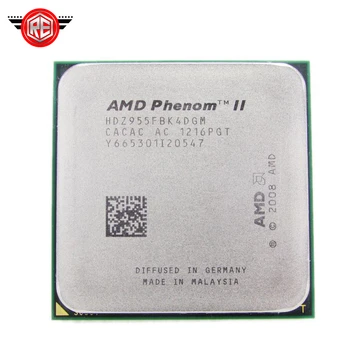 Uporablja amd phenom ii x4 955 Procesor Quad-Core 3.2 GHz, 6 MB Predpomnilnika L3 Socket AM3 