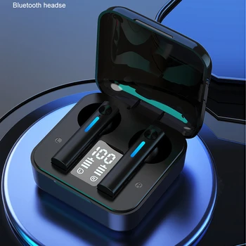 Slušalke bluetooth 5.0 tws slušalke brezžične led digitalni zaslon na dotik za nadzor z mikrofonom v uho bloothooth čepkov telefoni