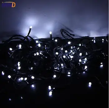 IWHD 10M LED novoletne Lučke na Prostem 220V Pravljice luči Cristmas Okraski Poročno zabavo, Rojstni dan, LED Luces De Navidad