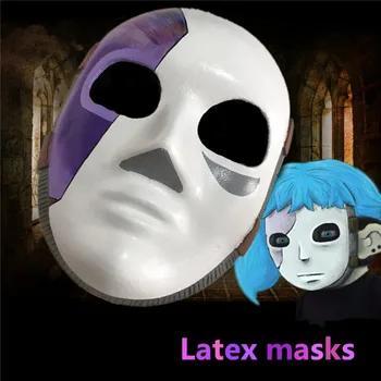 2020 Igra Sally Obraz Cosplay Masko Sally Maske in lasuljo Sallyface Cosplay Lasulja +Lasuljo Skp rekviziti Pribor Stranka Kostum Maske