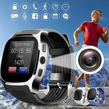 Bluetooth Moške Gledajo 2020 Športnih GPS Pametno Gledati Podpira TF KARTICE Sim Fotoaparata Zapestnica Smartwatch Za Android IOS haylou sončne