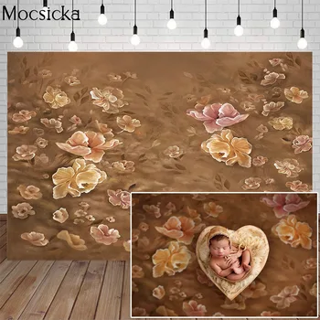 Mocsicka Cvetje Fotografija Ozadje Baby Otrok Nosečnica Portret Kulise Dekoracijo Rekviziti Studio Photophone