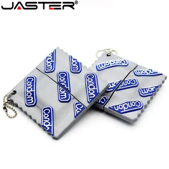 JASTER ustvarjalne kondom usb flash disk 4GB 8GB 16GB 32GB pendrive 64gb usb flashion darilo