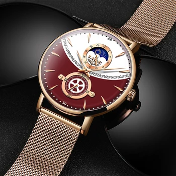 Reloj Mujer LIGE 2020 Nova Ura Ženske Luksuznih Blagovnih znamk Ure Preprost Quartz Gospe Nepremočljiva ročno uro Ženska Moda Priložnostne Watch