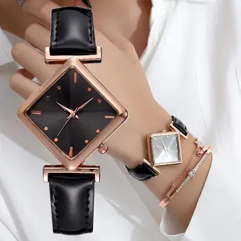 Ženske Ure 2020 Top Blagovne Znamke Luksuznih Modnih Priložnostne Usnja Dame Watch Quartz Ročno Uro Reloj Mujer Montre Femme