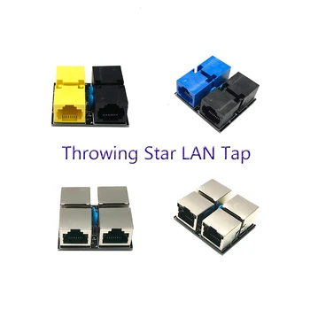 Rj45 Pasivne Mini Ethernet Tapnite Omrežje za Paketni prenos Zajemanje Mod Replika Spremljanje Ethernet Komunikacije, Metanje Zvezda LAN Tapnite