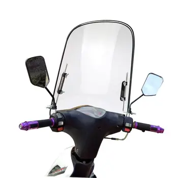 Univerzalni HD Motocikel Vetrobransko steklo vetrobransko steklo Veter kliknite jugar da začnete Z Nastavljiv Nosilec Prilegajo Z Montažo Opreme