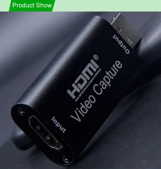 Mini 4K 30 VHOD 1080P 30 Zajemanje USB 2.0 HD, Zajem Video Kartica, HDMI Telefon Računalniške Igre za Snemanje Polje Živo Oddaja