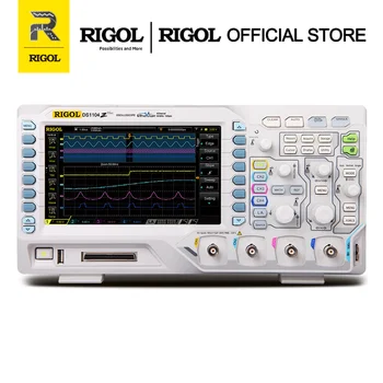 RIGOL DS1104Z Plus 100MHz razširljiv odprtokoden 4 analogni kanali, 16 digitalnih kanalov