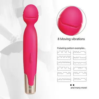 Super Velik AV Dildos Vibratorji Za Ženske Erotično Sex Igrače G Spot Klitoris Spodbujajo Telo Odraslega Massager Sexshop Močan Vibrador