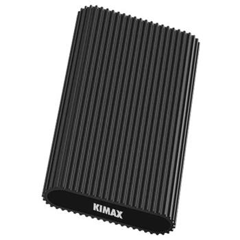 KIMAX Mini Prenosni Trdi Disk v Polje MSATA SSD Primeru Tipa C do USB3.1 Aluminijasto Zunanje Ohišje