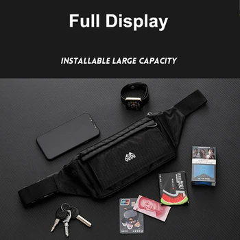 Denarnica Fenny Pack Hip Dvojni Žep Vrečko Pasu Pasu Športnih Nepremočljiva torba za Galaxy Note 30 Ultra 12Pro Prenosna Torbica