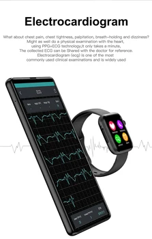 Finow 2020 Bluetooth Smart Watch Moških 1.54 Palčni HD Zaslon Klicna Smartband EKG Srčni utrip, Šport, Fitnes Tracker Za Android IOS