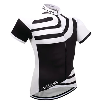 2020 Vroče Prodaje, za Moške Jersey Dirke Kolesarska Oblačila Dihanje Kratek rokav, Quick Dry, Kolesarski Dres Moda Zebra stripes Majice