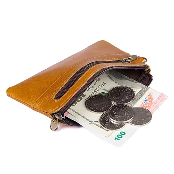 DOLOVE pravega usnja garancije retro design Kovanec Torbice moških imetnik kreditne kartice Letnik žep mini mala torbica