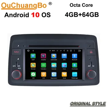 Ouchuangbo radio, gps navigacija za Panda leta 2004 dalje podporo android 10 sistem, 8 core 4GB+64GB