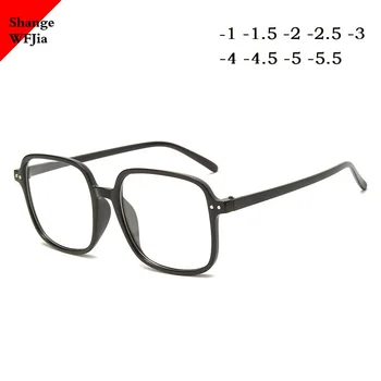 -1 -1.5 -2 -2.5 -3 -3.5 -4 -4.5 Klasična Očala za Kratkovidnost Ženske Moški Optičnih Očal kovinskih Očal Jasen Okvir Očala Očala
