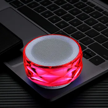 Brezžični Bluetooth Zvočnik LED Luči, Zvoka na Prostem Nove Eksplozije Modeli Mini Wireless Subwoofer Brezžični Bluetooth Zvočnik