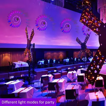 Spirala Luknjo LED Stenska Luč Učinek Stenske Svetilke RGB Z Daljinskim upravljalnikom Pisane Wandlamp Za Stranke, Lobby Bar KTV Doma Dekoracijo