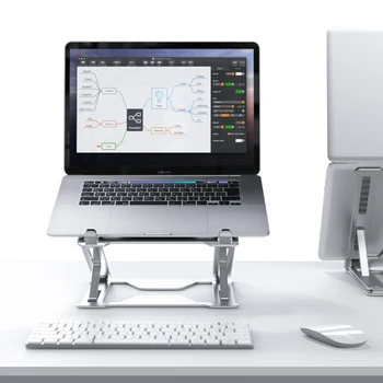 Nastavljiv Laptop Stand Prenosni Podporo Stojalo Za Prenosnik Macbook Pro Računalnika Hlajenje Nosilec Riser Laptop Imetnik desk riser