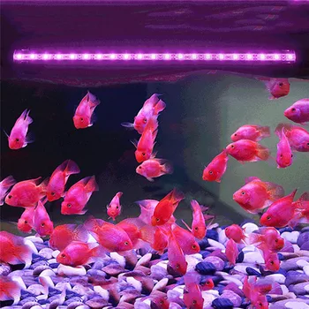 2W / 4W / 5 W / 6 W LED Aquarium Fish Tank Podvodna Luč s 24 Tipkami Daljinskega upravljalnika 1pcs