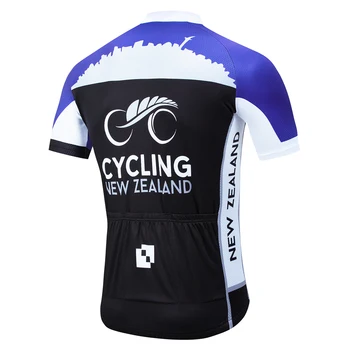 6XL Nova Zelandija Kolesarska ekipa Oblačila Kolo jersey Quick Dry Mens Kolesarske majice s kratkimi rokavi pro Kolesarski Dresi kolo Maillot