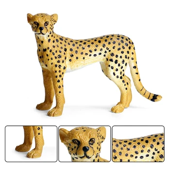 Simulacija Leopard Volk Vrt Miniature Figurice Palčki Moss Terariji DIY Dom Dekoracija dodatna Oprema Igrače Za Otroke Darila