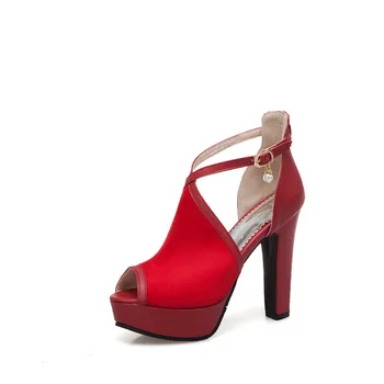 MORAZORA 2020 nov prihod ženske sandale peep toe poletnih visokih petah platforma čevlji sponke moda eleganten stranka maturantski čevlji ženske