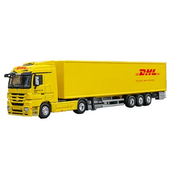 Container truck DHL Sinotrans DHL Visoko Imitacije 1/50 obsega zlitine container truck model otroci igrače darilo zbirka zaslon