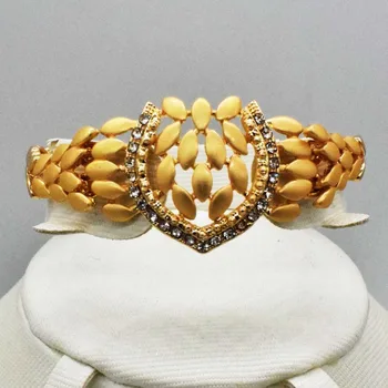 Nakit kompleti za ženske afriške kroglice nakit set dubaj zlato nakit sklopov gold uhani za ženske, poročna zapestnica