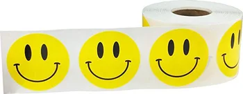Smiley srečni obraz Nalepke pečat oznake 500 Nalepke na kolutu lepe nalepke za theacher in študent samolepilne nalepke, tiskovine