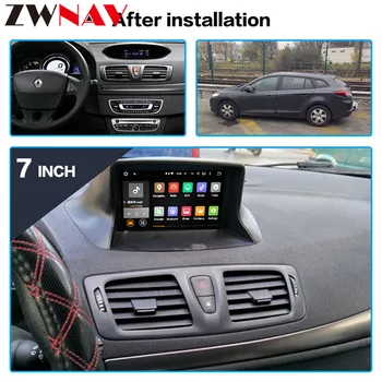 Android 9.1 Avtomobilski Stereo sistem DVD Predvajalnik, GPS, Glonass Navigacija za Renault Megane 3 Fluence 2009-Video Večpredstavnostna Radio vodja enote