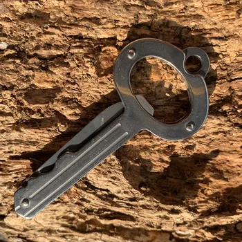 Sanrenmu 4120 Mini Ključ Nož Multi-funkcionalne Žep Folding Nož EOS Ključnih Verige/Tesnilo Zunanji Taborjenje Orodje, Odpirač za Steklenice