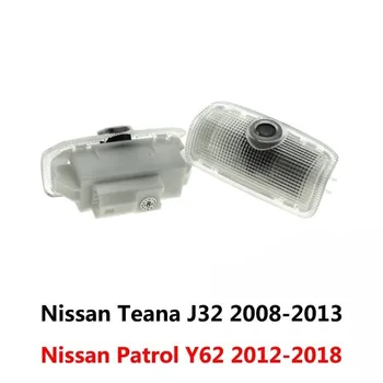 LED Avtomobilska Vrata, Svetlobni Projektor Logotip Lučka Za Nissan Teana J31 J32 J33 Altima L31 L32 L33 L34 Murano Z50 Z51 Patrol Y62 Opremo