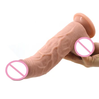 FAAK Max Širina 5.7 cm Simulacije penis Realističen Dildo Pravi glavice penisa Mod Sex igrače za žensko Masažo G-spot vstavite vagina Igrača